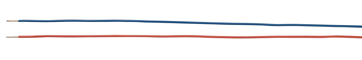 Sonneriedraht Eca 0.8 PVC dunkelblau - RAL5010 300/500V
