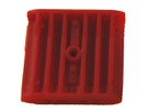 Pince de serrage ovale H-BEP - pour 6 x D2.2mm rouge