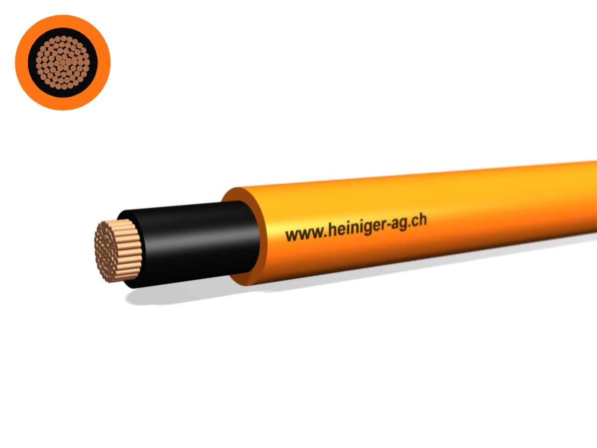 EPR-PUR Einleiter 1x150 L=sw or - S07BQ-F 450/750V