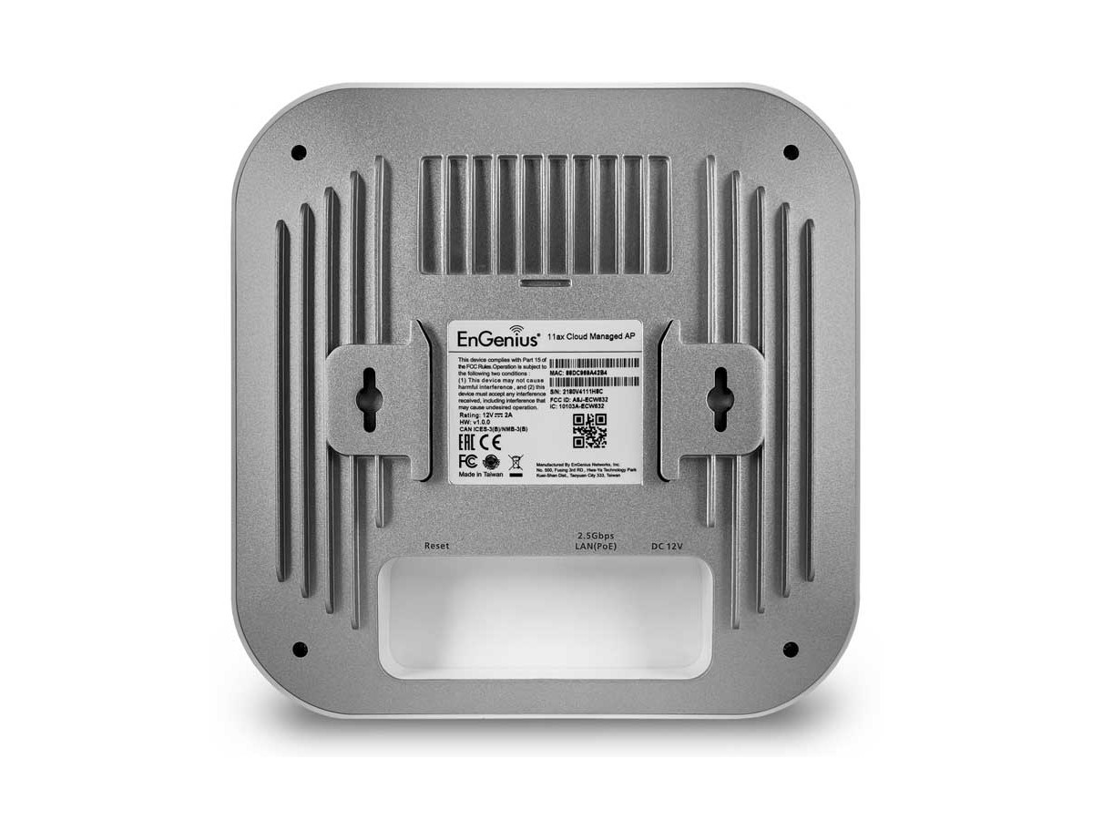 EnGenius ECW220S, Cloud AP Indoor PoE+ - 802.11ax (574/1200Mbps) 2.4+5GHz