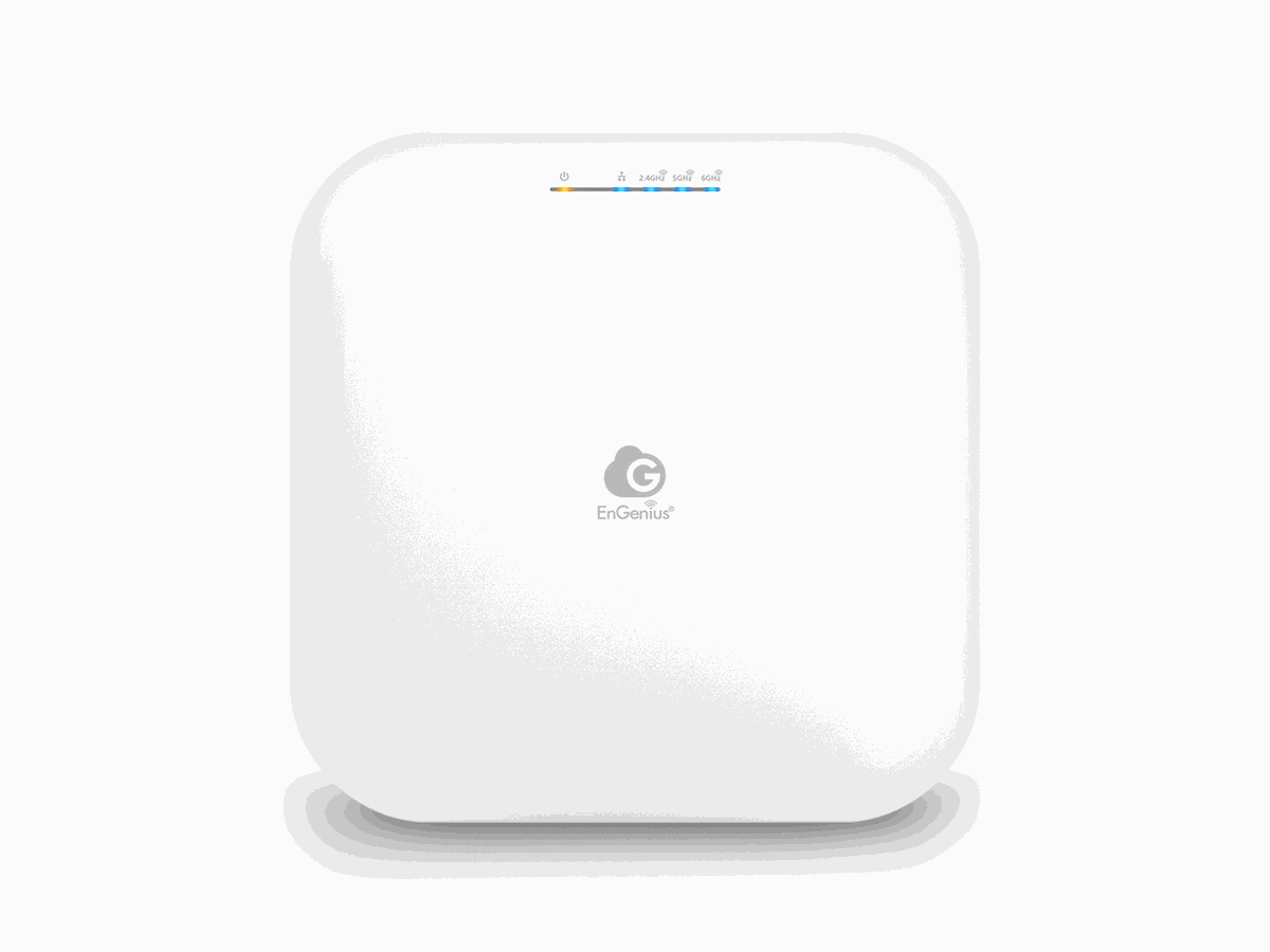 EnGenius ECW336, Cloud AP Indoor PoE+ - 11ax (1200/2400/4800Mbps) 2.4+5GHz+6GHz