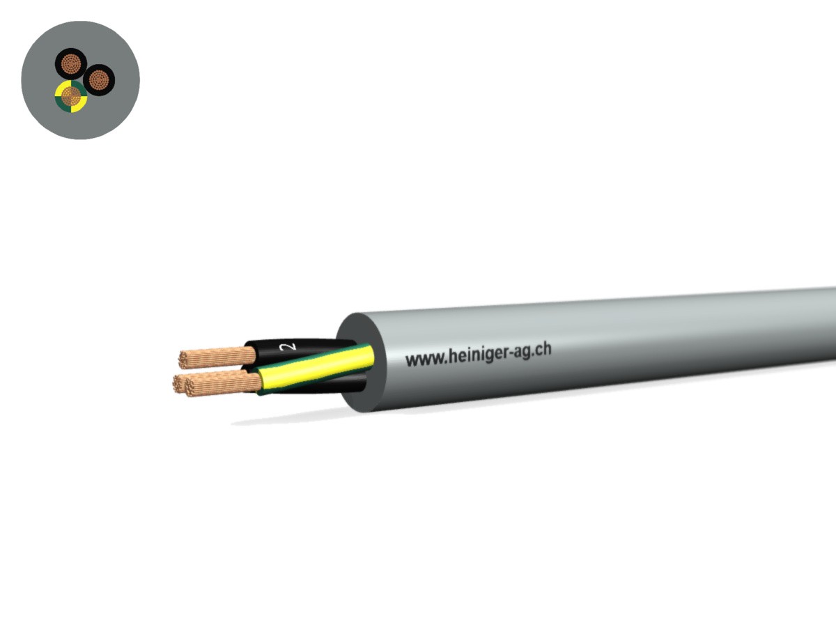 TT-flex Eca PVC 3x0.75 JZ num gr - 300/500V