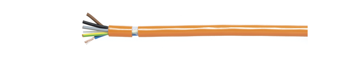 PUR-PUR Kabel Fca 5x10 LNPE or N1QQ-F - 0.6/1kV HD 308 S2