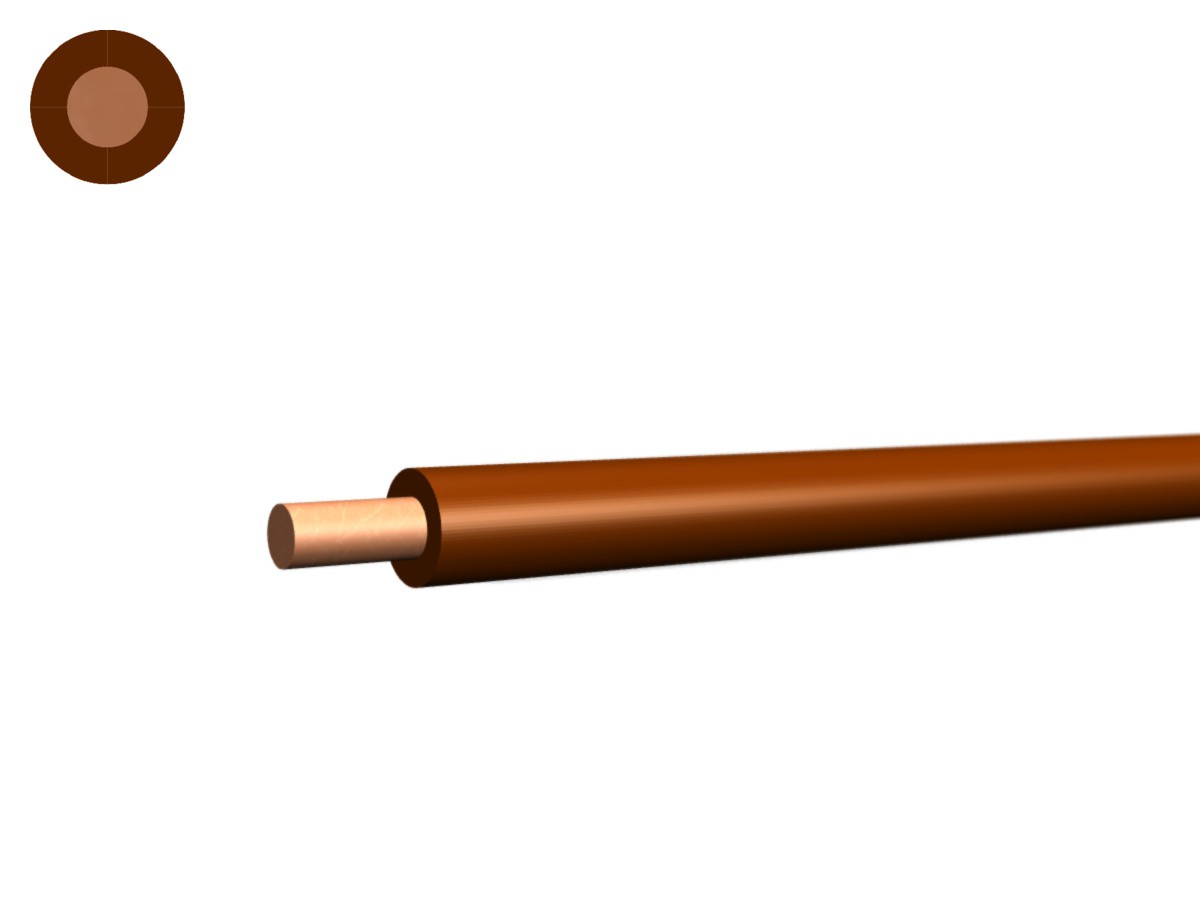 Fil N Cca san-hal 2.50 br - 450/750V H07Z1-U