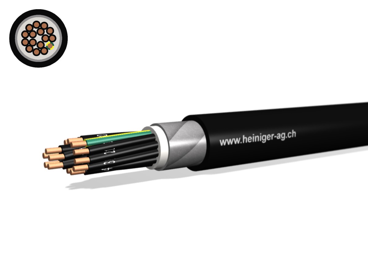 NN-CLN FE05B2 B2ca 16x2.50 LPE sw - hal-frei armiert 90°C 0.6/1kV