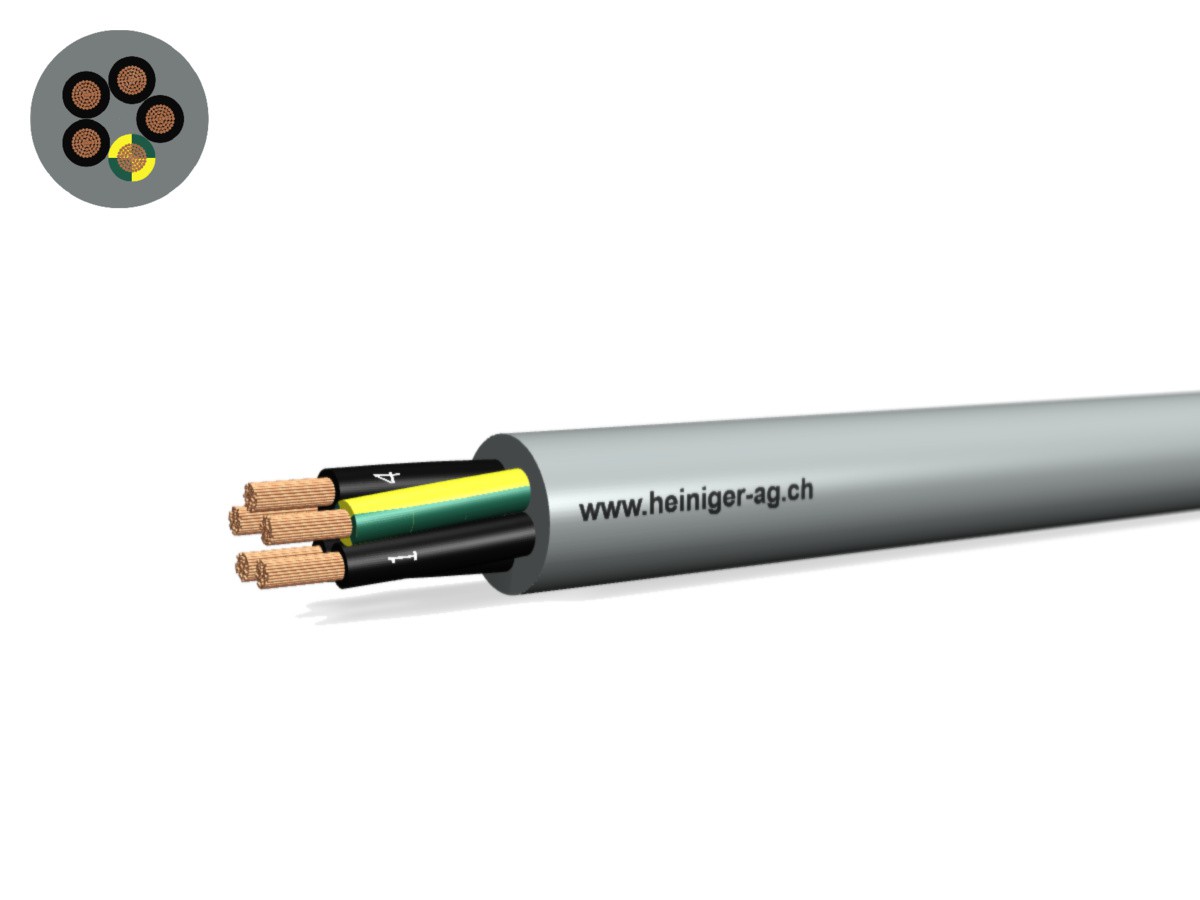 TT-flex Eca PVC 5x1.50 JZ num gr - 300/500V