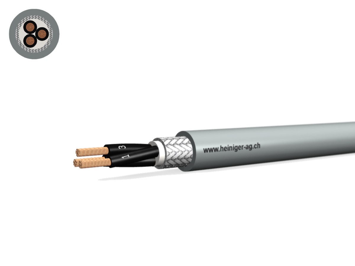 TT-flex Eca PVC C 3x0.75 OZ num 1-3 gr - 300/500V