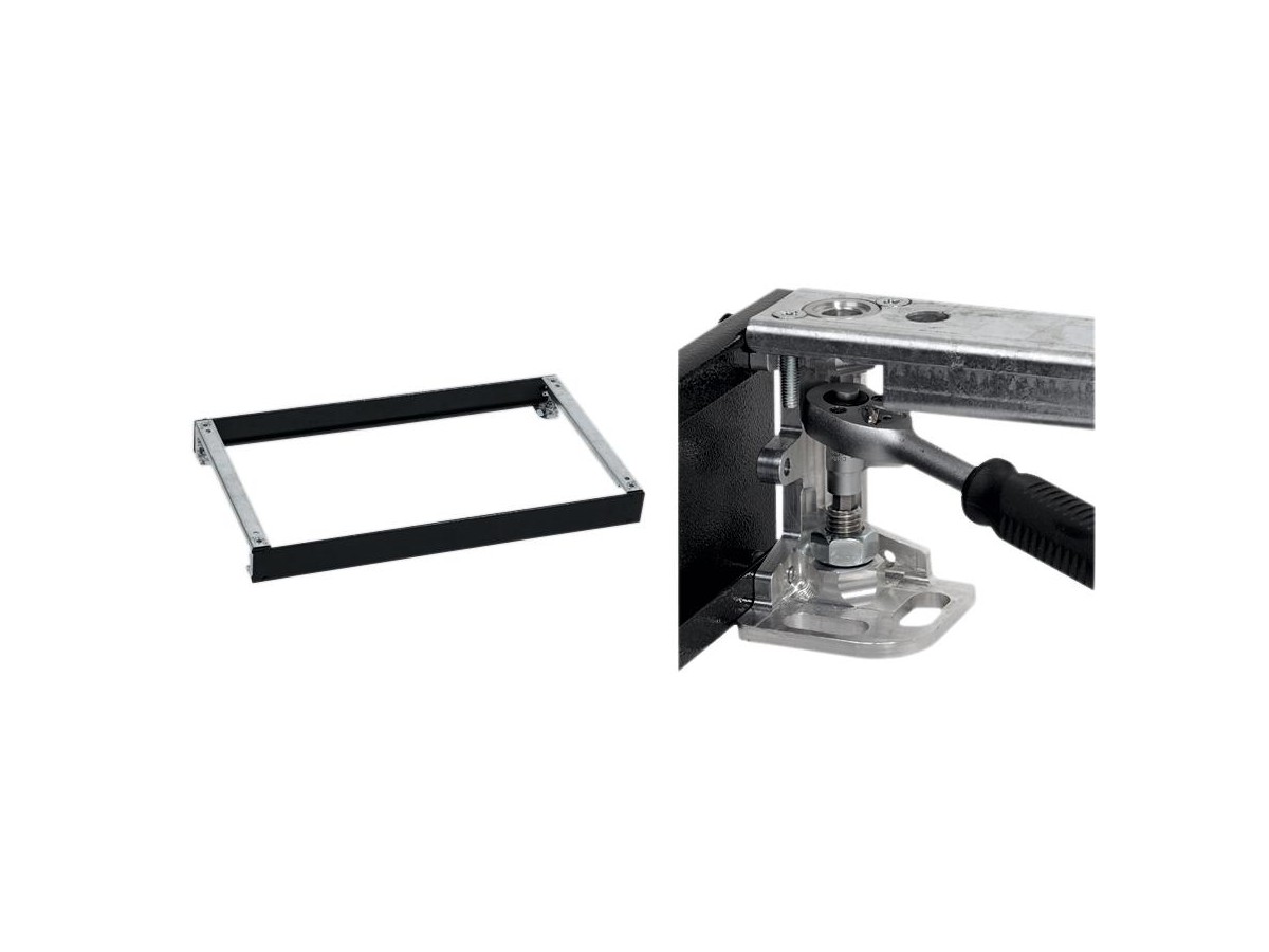 H-LINE Socle H100x L300xP800 noir