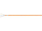 H-LINE 1322 câble data S/FTP 4x2x0.62 - FRNC/LSOH 1500MHz, Cat.7A, orange, Cca