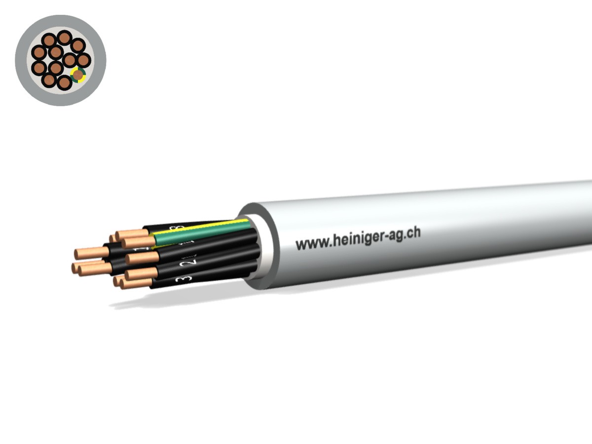 Câble FE0D Dca san-hal 12x1.50 LPE - non propag. de flamme grc 0.6/1kV