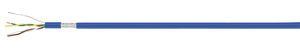 Securaflex PUR (St) C 2x2x0.75 DIN47100 - bl IEC 60079-14 hal-frei Eigens. Kabel