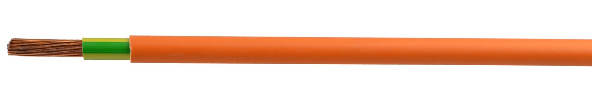 Câble de séc. FE180 E90 B2ca 1x120 PE - san-hal non propag. de flamme or