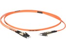 Cordon fibre optique, LCd - LCd - 62.5/125, duplex, fig.8, L= 10m