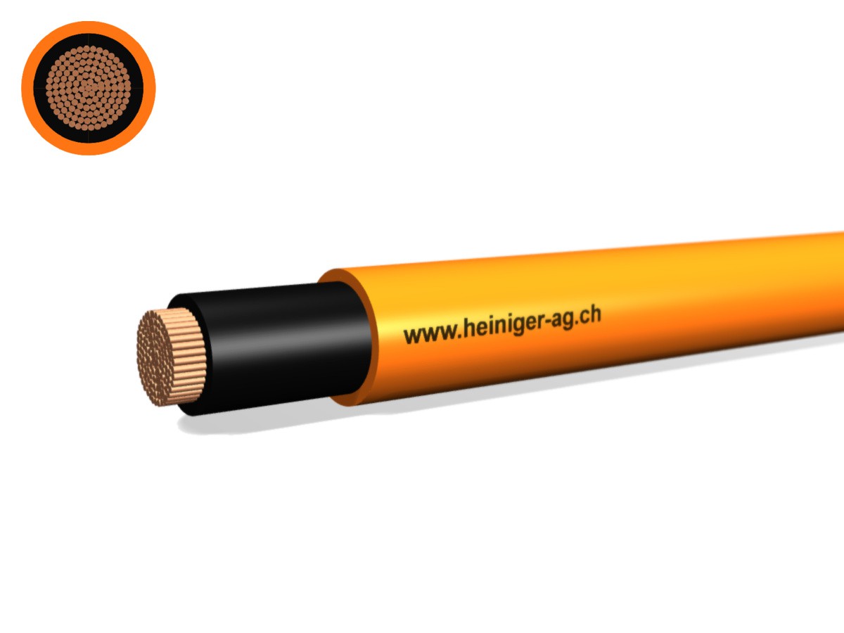 Sicherheitskabel FE180 E90 1x150 L=sw - PYROFIL hal-frei flammwidrig or