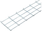 Gitterkanal zu H-Rack 42HE - 1800x150x15mm Stahlblech, verzinkt