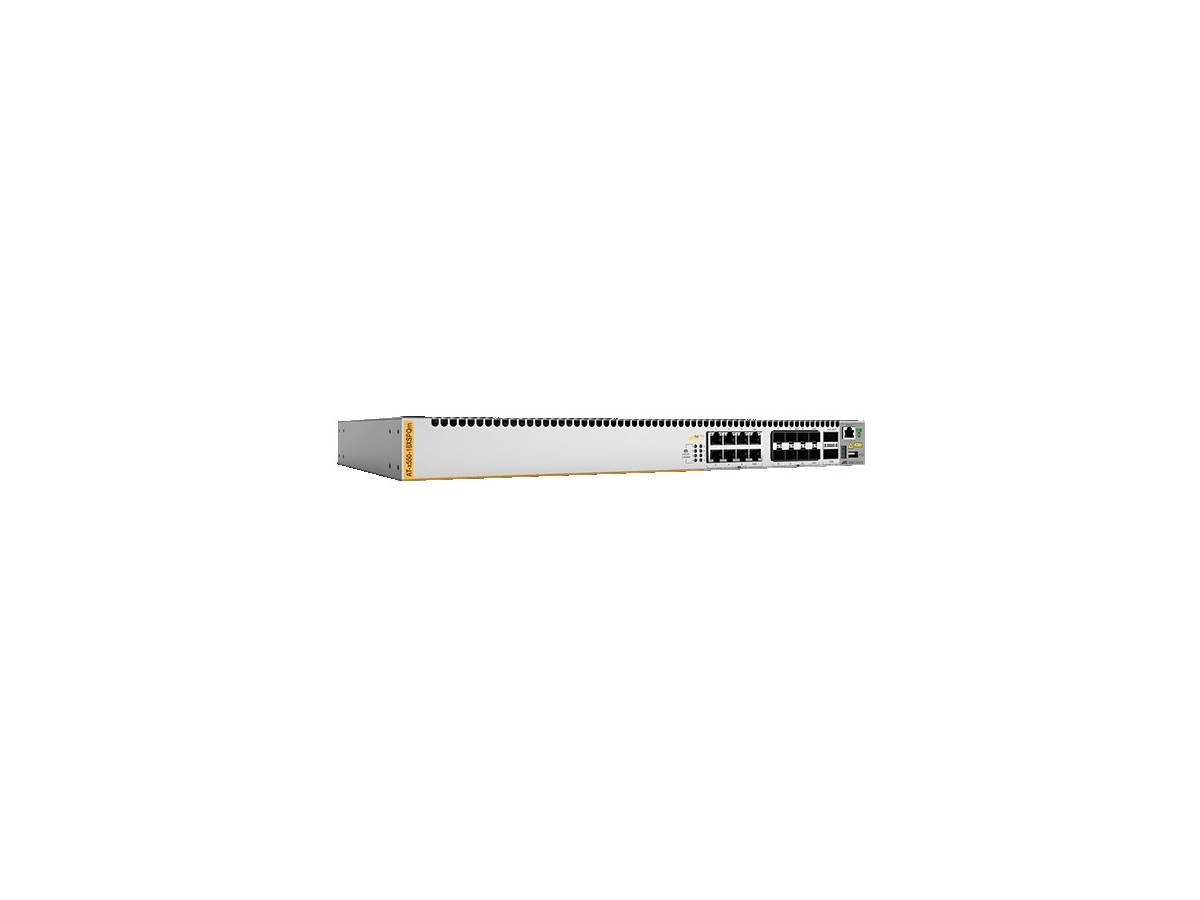 AT-x550-18XSPQm, 8x 1000'/2'500/10'000T - 8x SFP+, 2x QSFP, PoE+ 240W