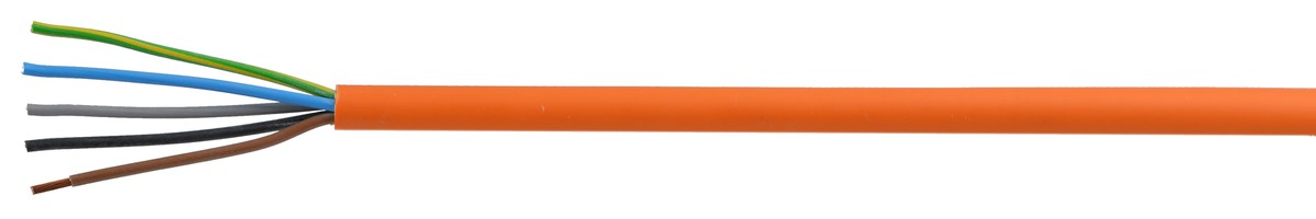 Sicherheitskabel FE180 E30-E60 5x35 - LNPE PYROFIL hal-frei flammwidrig or
