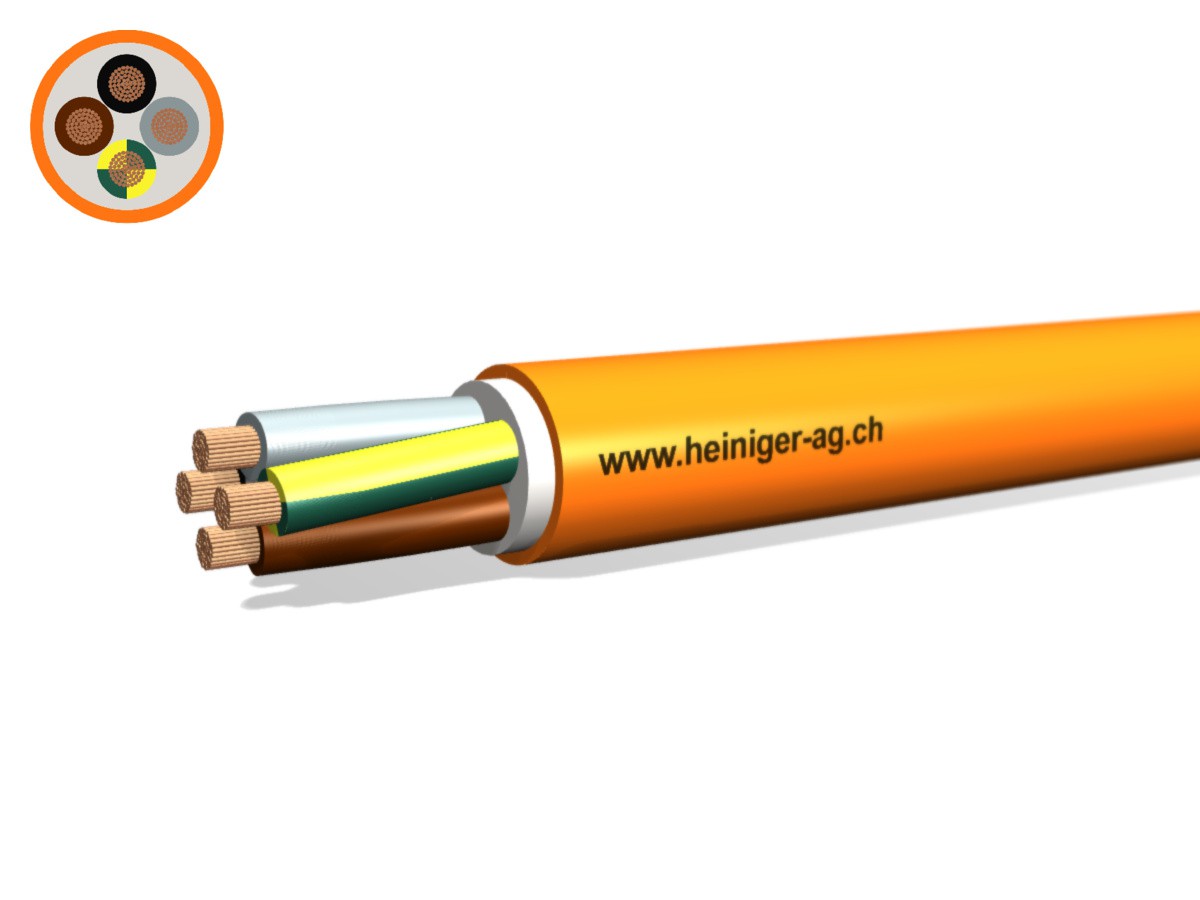 EPR-PUR Kabel 4G25 LPE or S1BQ-F - 0.6/1kV HD 308 S2