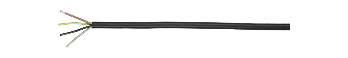 Gdv Anschluss-Kabel Eca 3G1.50 LNPE sw - H07RN-F 450/750V verstärkt Titanex