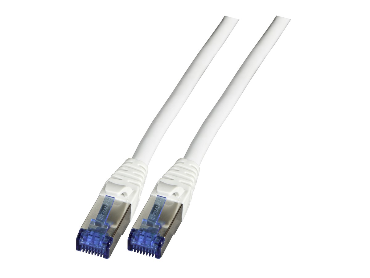 INFRALAN Patchcâble Superflex 0.5m - RJ45, Cat.6A, S/FTP, LSZH, gris