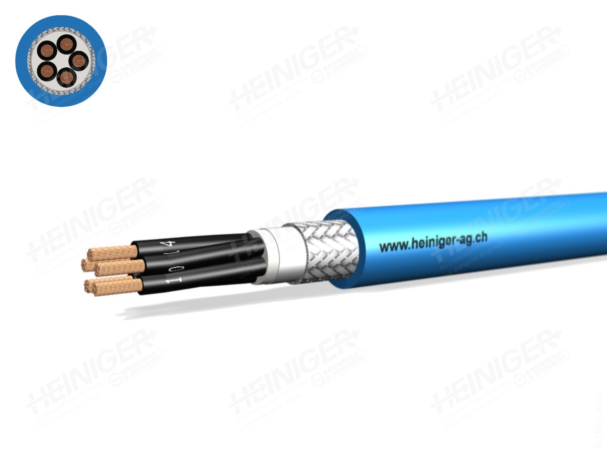 Securaflex Dca (St) C 5x1.50 nr num. bl - CEI 60079-14 san-hal 300V câble intrins.