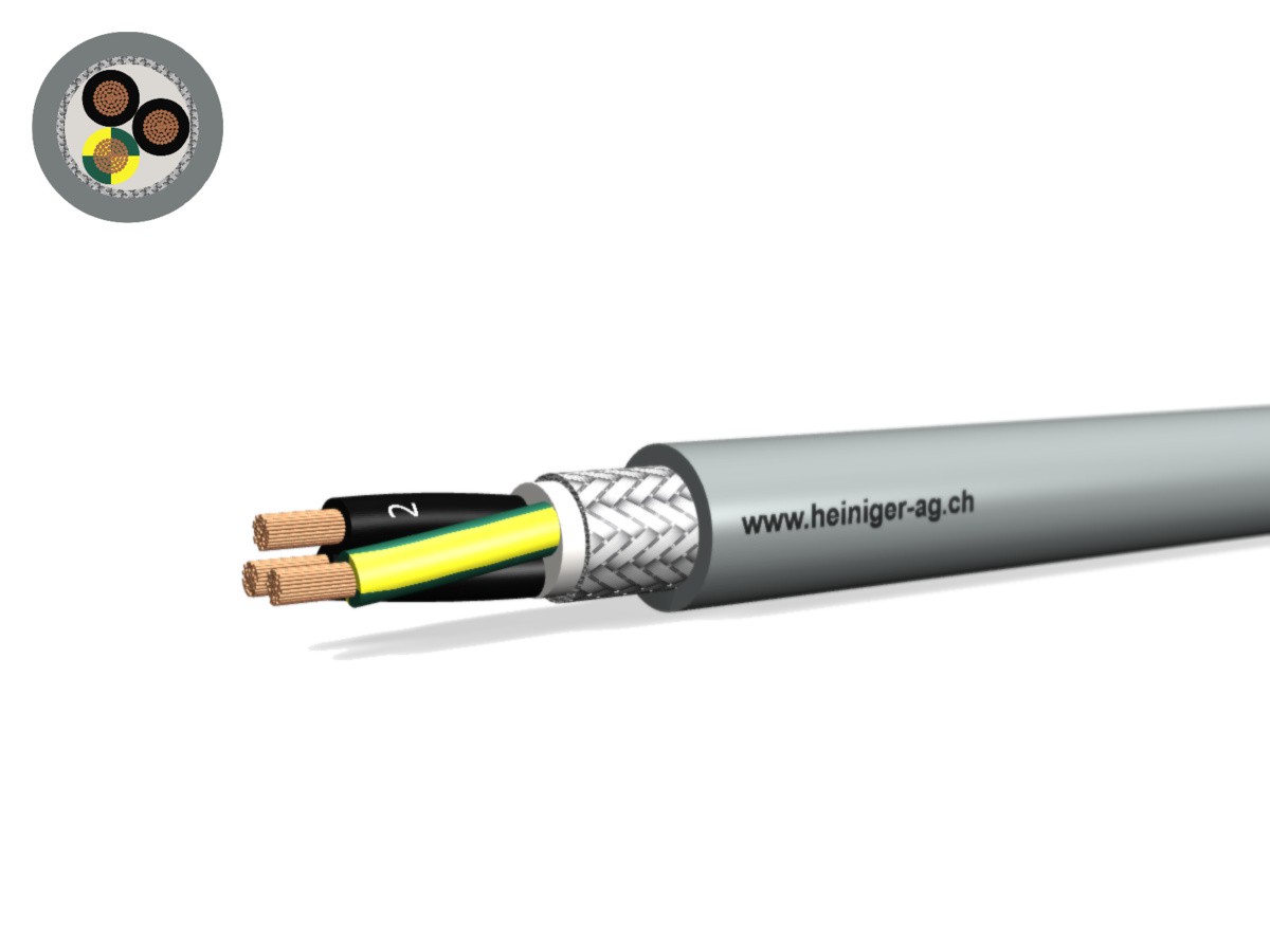 TT-flex Eca PVC C 3x2.50 JZ num gr - 300/500V