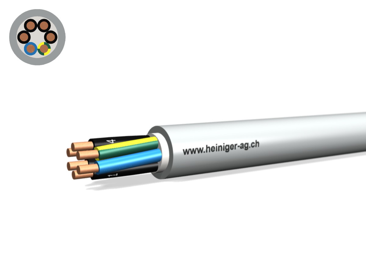 Câble FE0D Dca san-hal 6x2.50 LNPE - non propag. de flamme grc 0.6/1kV