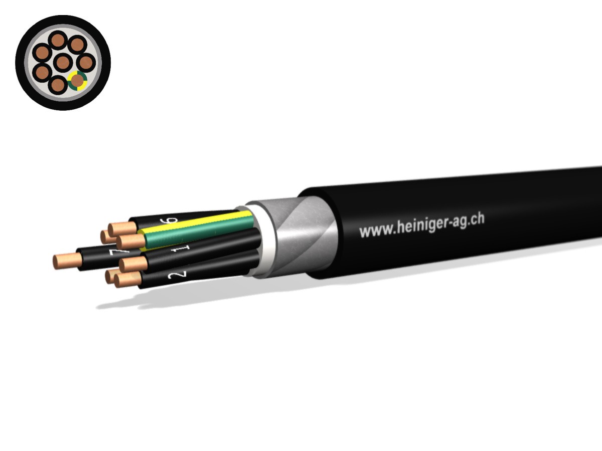 NN-CLN FE05B2 B2ca 8x6 LPE sw - hal-frei armiert 90°C 0.6/1kV