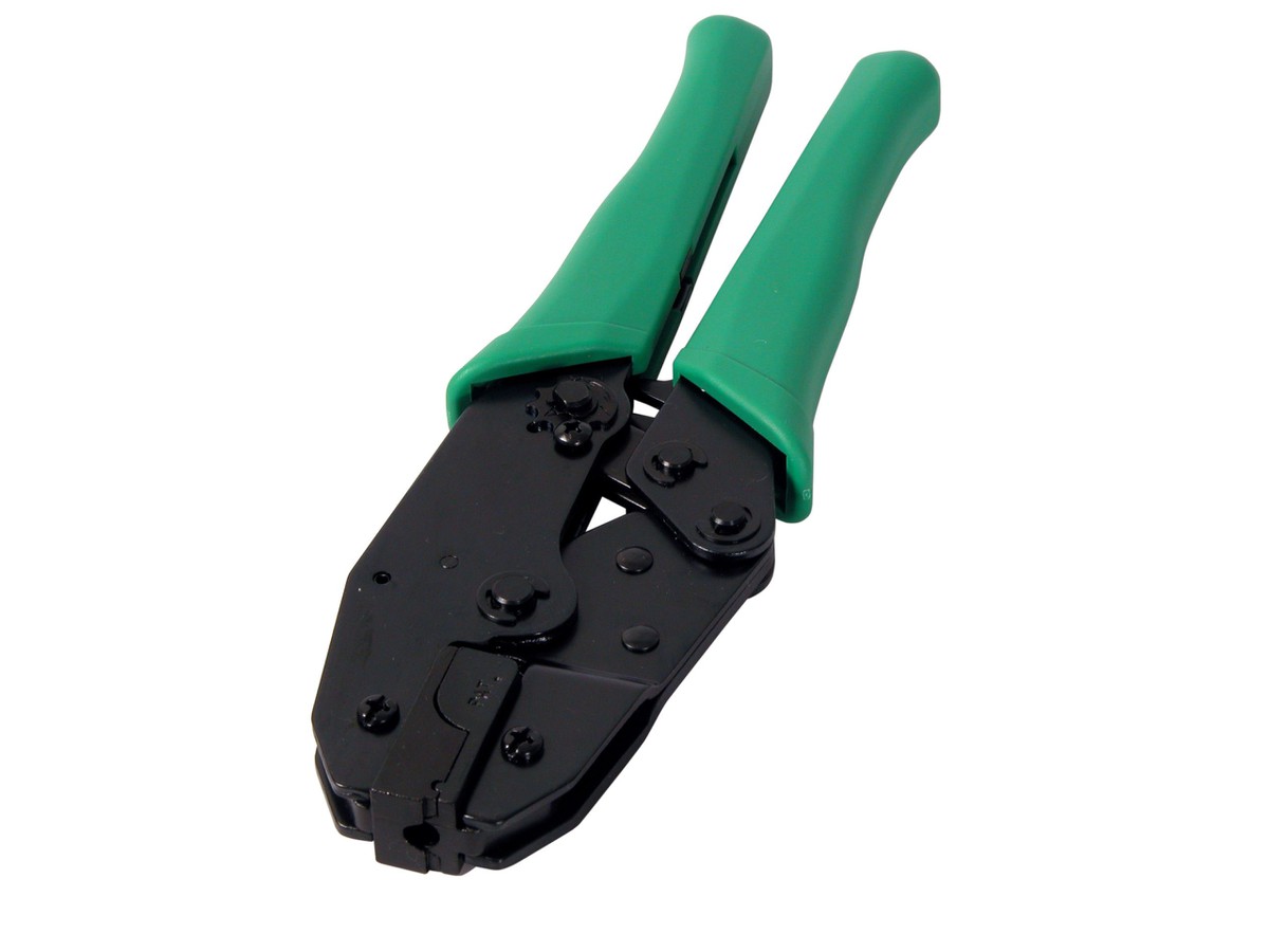 Crimpzange Hirose Low-Cost - für RJ45 Stecker TM11/21/31, grün
