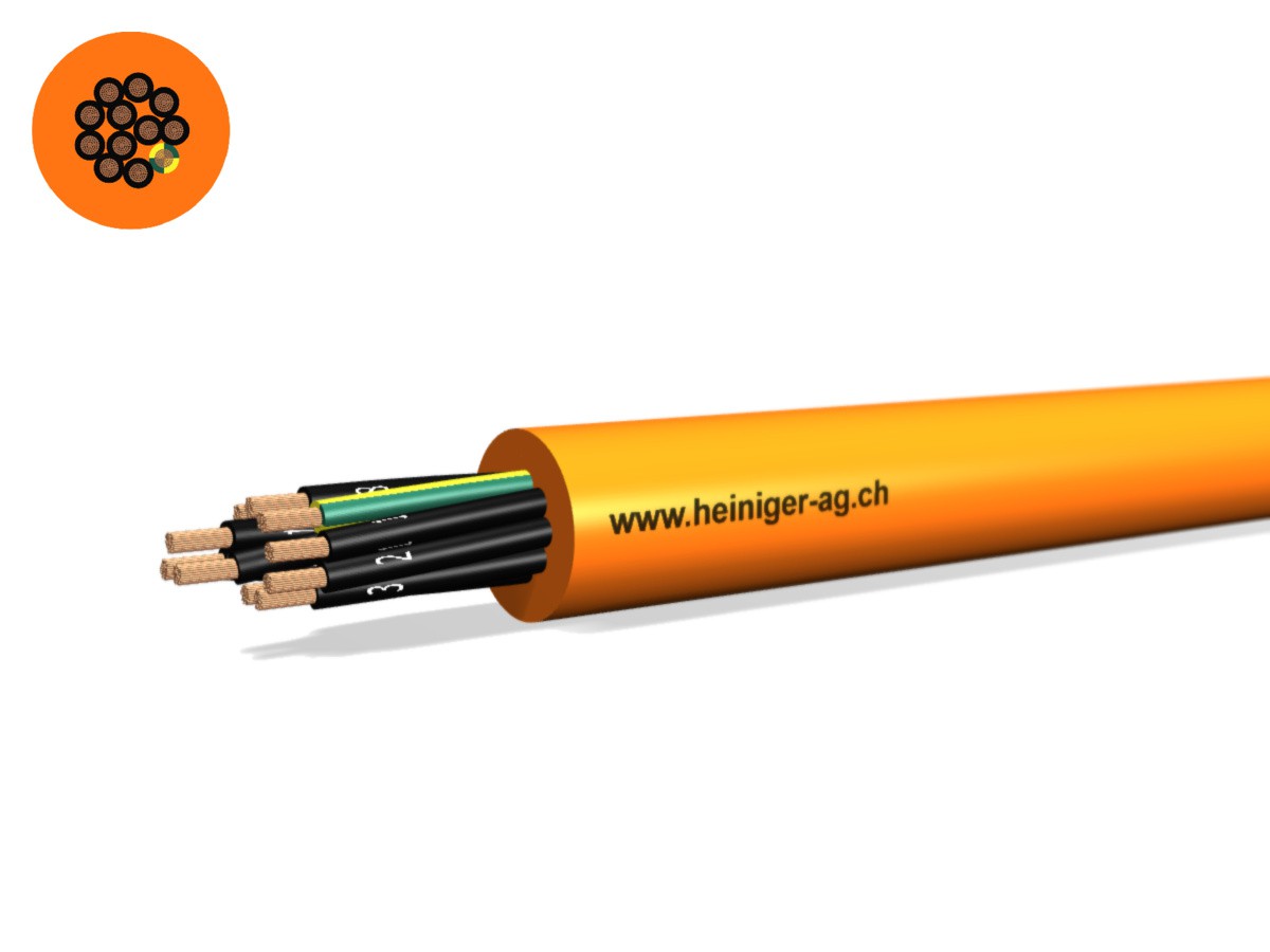 Câble PUR-PUR Fca 12x1.50 LPE or N1QQ-F - 0.6/1kV