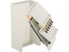 AP KEV mini H-Line 2xE2000 50/125 - spleissfertig RAL7035, 221x120x87mm