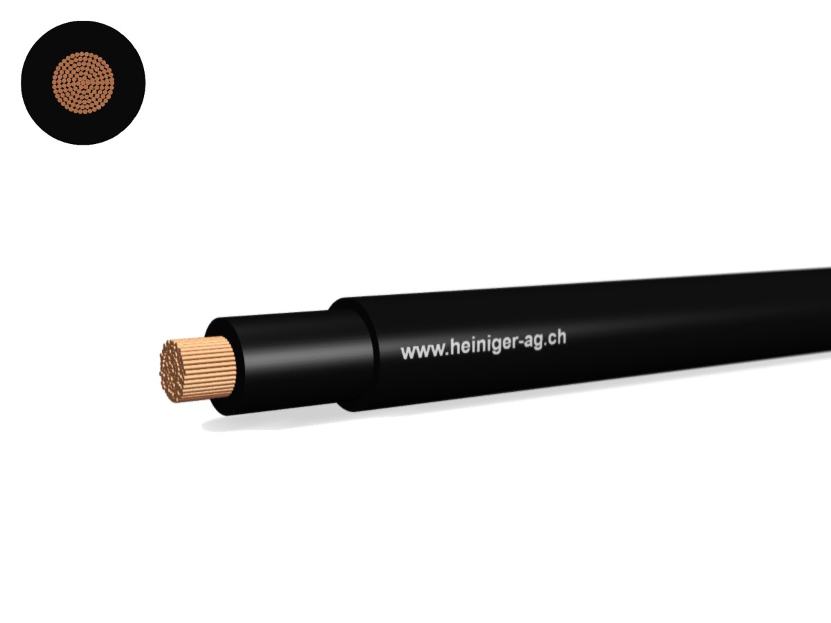 Câble de soudure GSK haute flex 1x16 - nr H01N2-E 100/100V