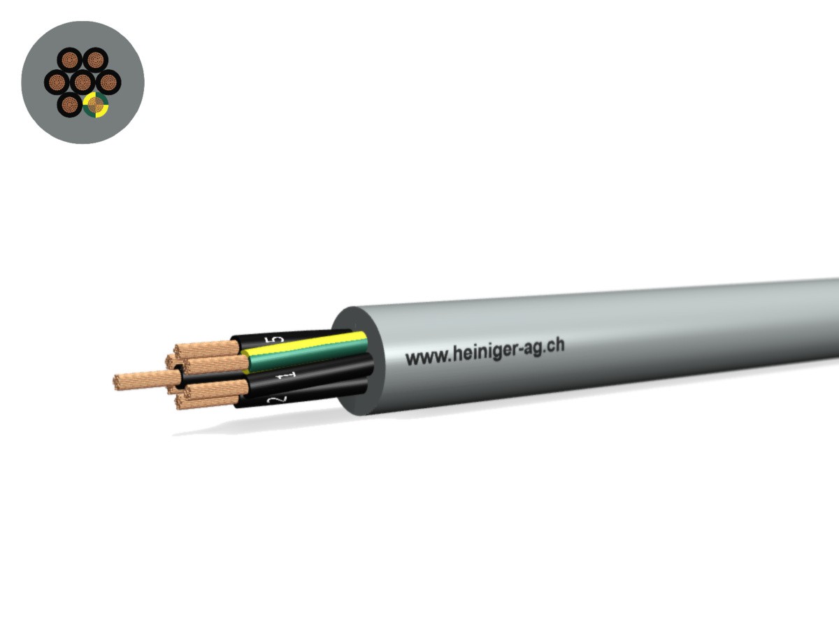 TT-flex Eca PVC 7x0.75 JZ num gr - 300/500V