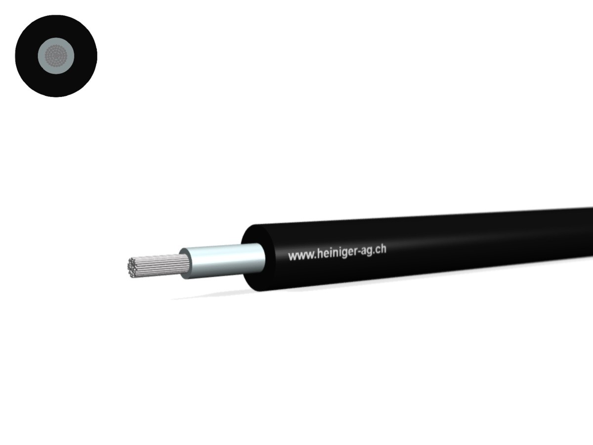 Cond. isolation caoutchouc san-hal 1x1.5 - Eca NSHXAFÖ nr 80°C 1.8/3kV