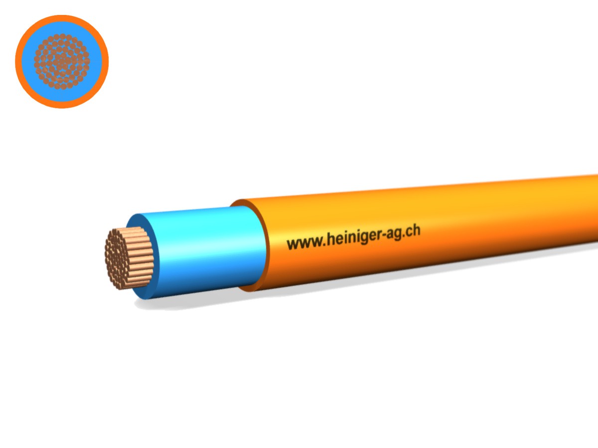 Câble de sécurité FE180 E30-E60 1x70 N - N=blc PYROFIL san-hal or