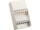 AP KEV mini H-Line 2xLCd 50/125 - spleissfertig RAL7035, 221x120x87mm