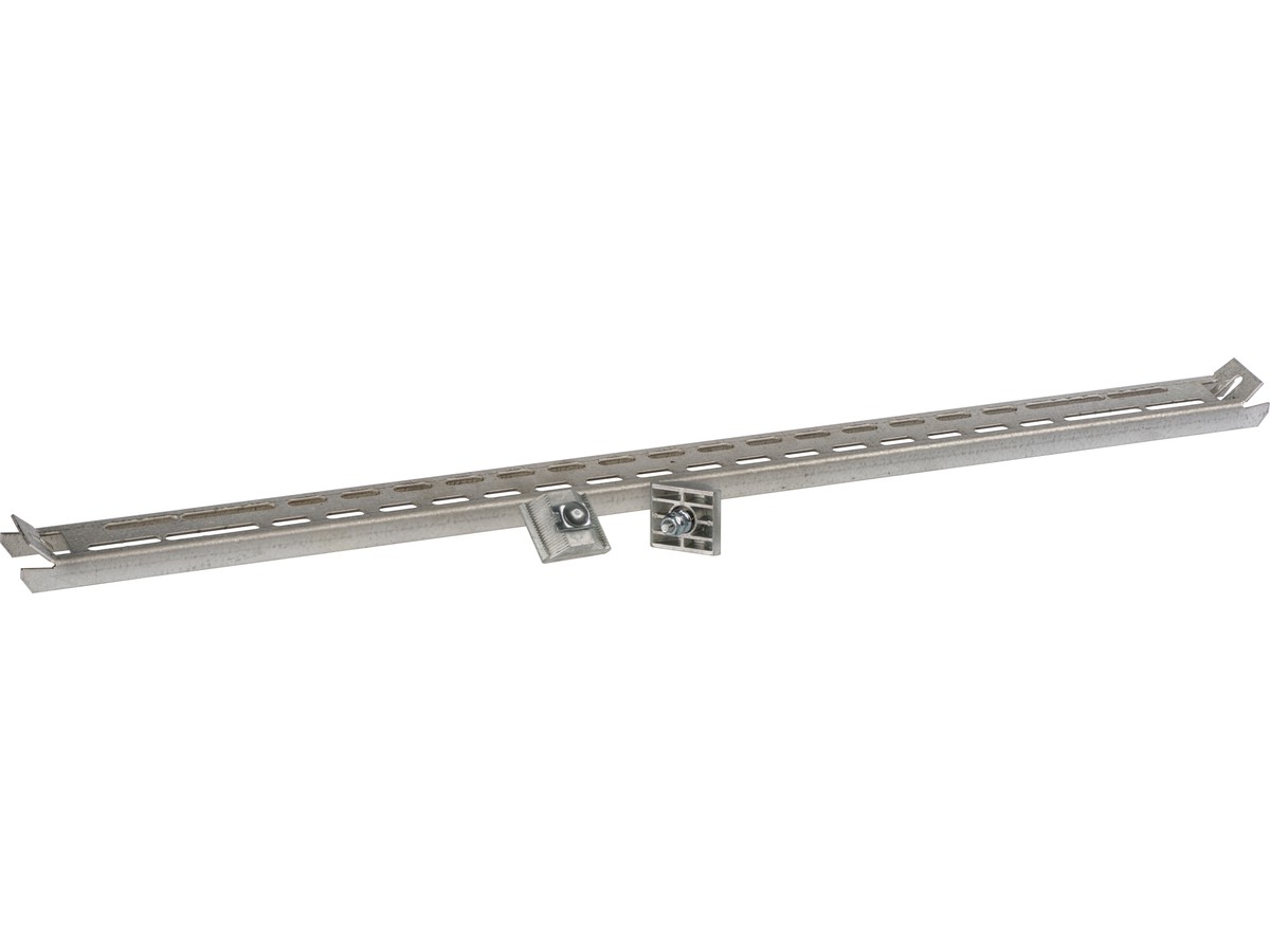 H-Rack rail de support de câble 1000mm - incl. les accessoires de montage