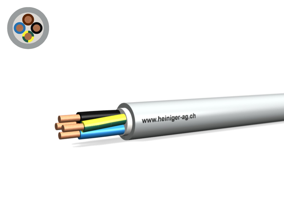 Câble FE0D Dca san-hal 4x1.50 LNPE - non propag. de flamme grc 0.6/1kV