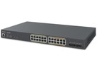 EnGenius ECS2528FP, Cloud Managed Switch - PoE+, 16x1000T, 8x M-GbE, 4xSFP+, 410W