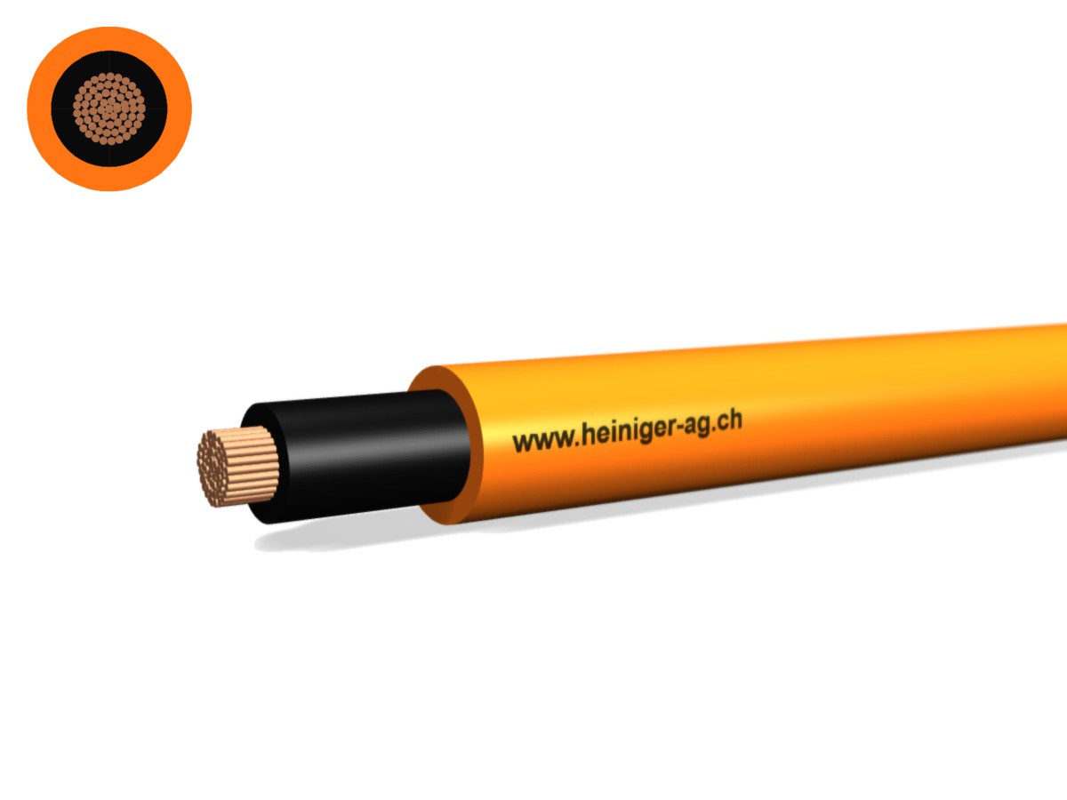 EPR-PUR Einleiter 1x25 L=sw or - S07BQ-F 450/750V