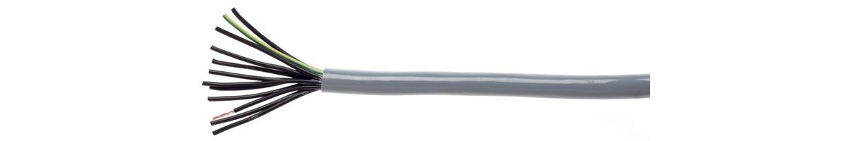 Câble PVC-PUR 18x0.50 JZ num gr - 300/500V