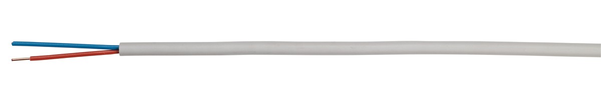Batterie-Speisekabel 2x10 rot/blau PVC - gr 0.6/1kV