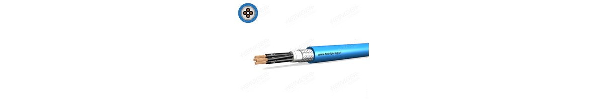 Securaflex Dca (St) C 4x1.00 sw num. bl - IEC 60079-14 hal-frei 300V Eigens. Kabel