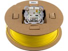 OTO Boît. encastré 2xLC APC, conf. L=50m - H&S FTTH 1x4E9/125 G.657.A2, 2.3mm jaune