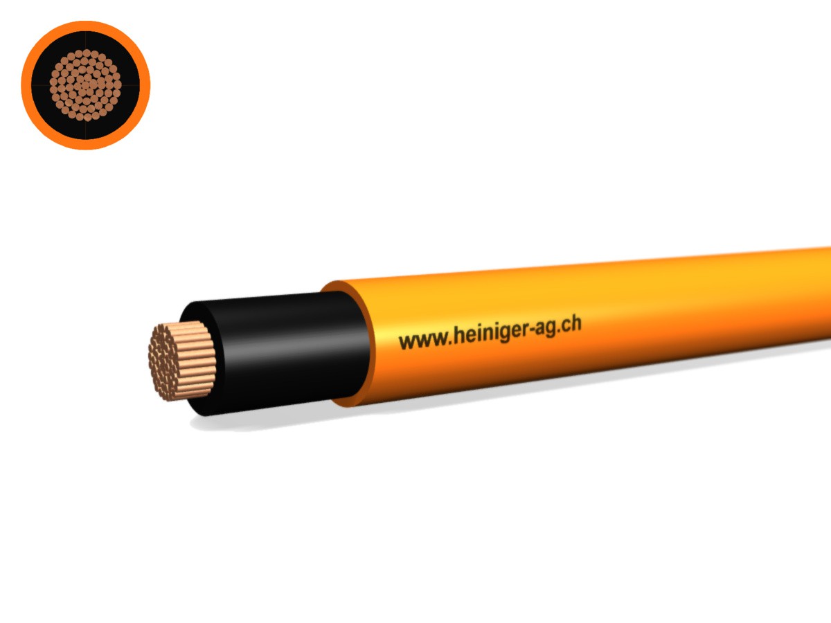 Sicherheitskabel FE180 E90 1x50 L=sw - PYROFIL hal-frei flammwidrig or