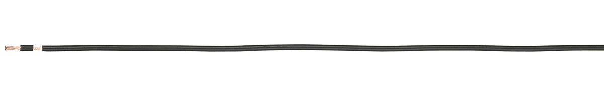 T-Litze Eca PVC 0.50 sw-rt RAL9005/3000 - H05V-K 300/500V