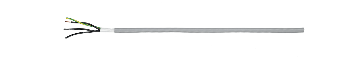 Duroflex 100 Y OZ 2x1.00/AWG18 PVC gr - Schleppketten-Kabel UL-Style 2587