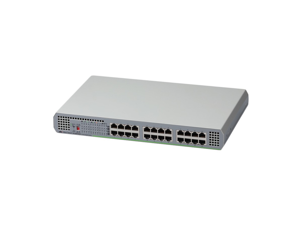 AT-GS910/24, 24x10/100/1000T - Switch L2, unmanaged