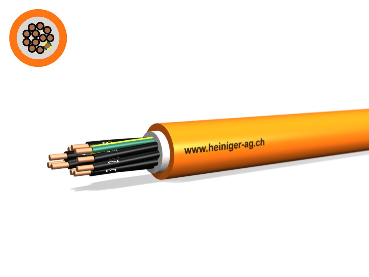 Sicherheitsk. FE180 E30-E60 B2ca 12x1.50 - LPE PYROFIL hal-frei flammwidrig or