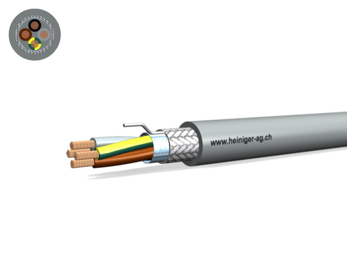 Steuerkabel Eca-flex C 4x1.50 JB gr - Li2X(St)CH hal-frei 0.6/1kV